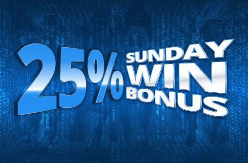 Sunday Win Bonus Offer by TwinSpires