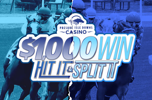 20250805 Presque Isle Downs $1,000 Win Hit It & Split It