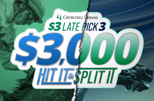 20250914 Churchill Downs $3 Late Pick-3 $3,000 Hit it & Split it