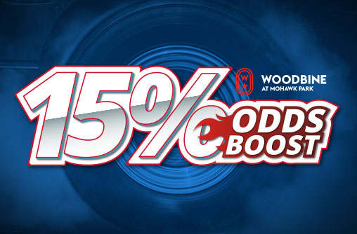 20260508 Woodbine Mohawk 15% Odds Boost