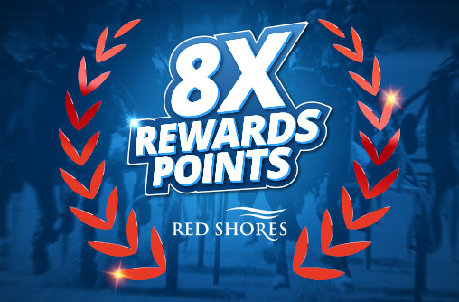 20260526 8X Rewards Points at Charlottetown - Red Shores