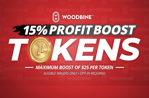 20260926 15% Profit Boost Tokens at Woodbine Thoroughbred