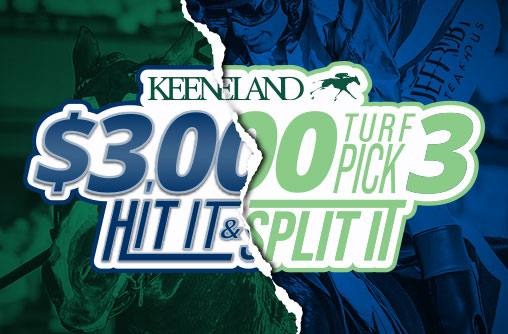 20261002 $3,000 $3 Turf Pick-3 HISI at Keeneland