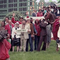 Sunny's Halo wins the Kentucky Derby in 1983