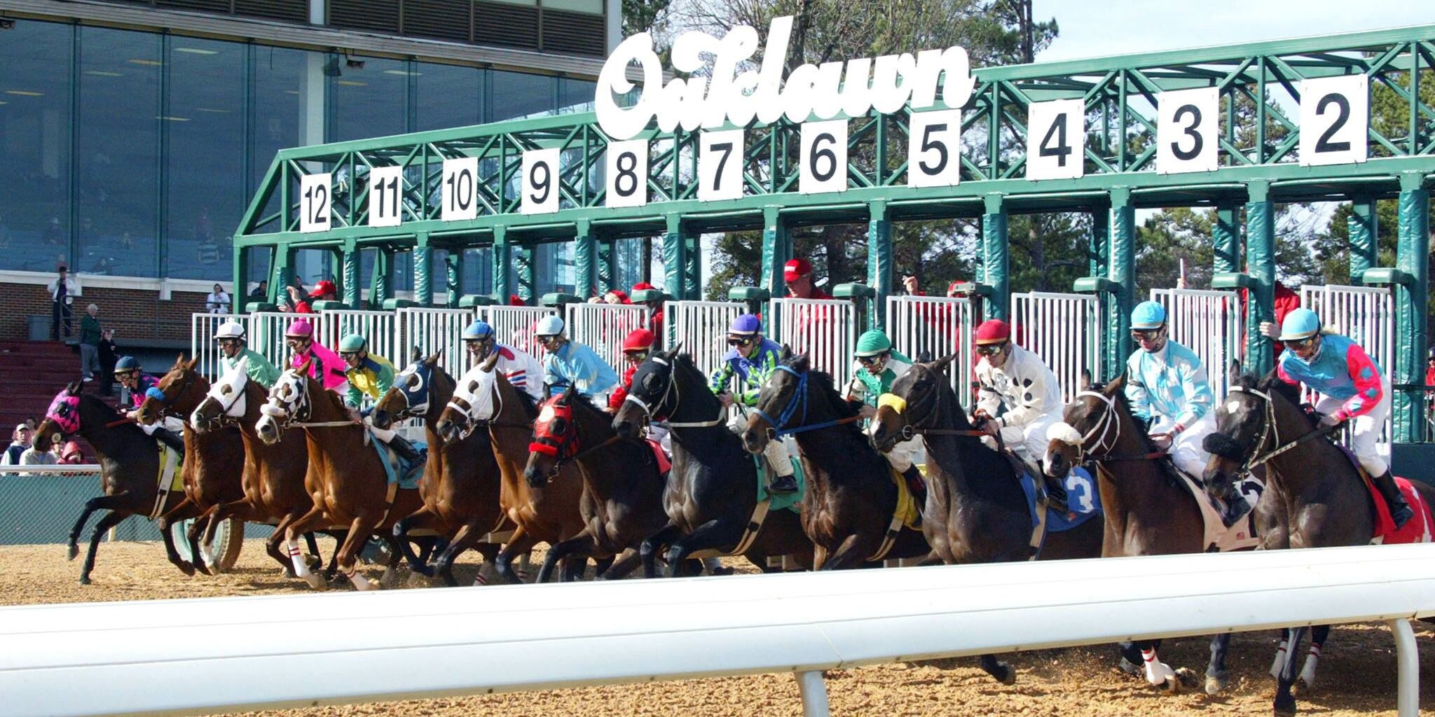 Racing at Oaklawn Park.