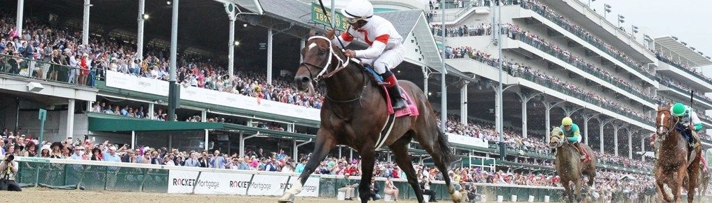 Racing at Churchill Downs