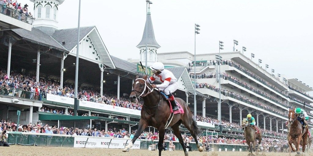 Racing at Churchill Downs
