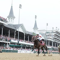Racing at Churchill Downs