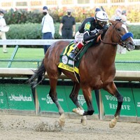 Authentic wins the 2020 Kentucky Derby (Photo by Coady Media/Churchill Downs)
