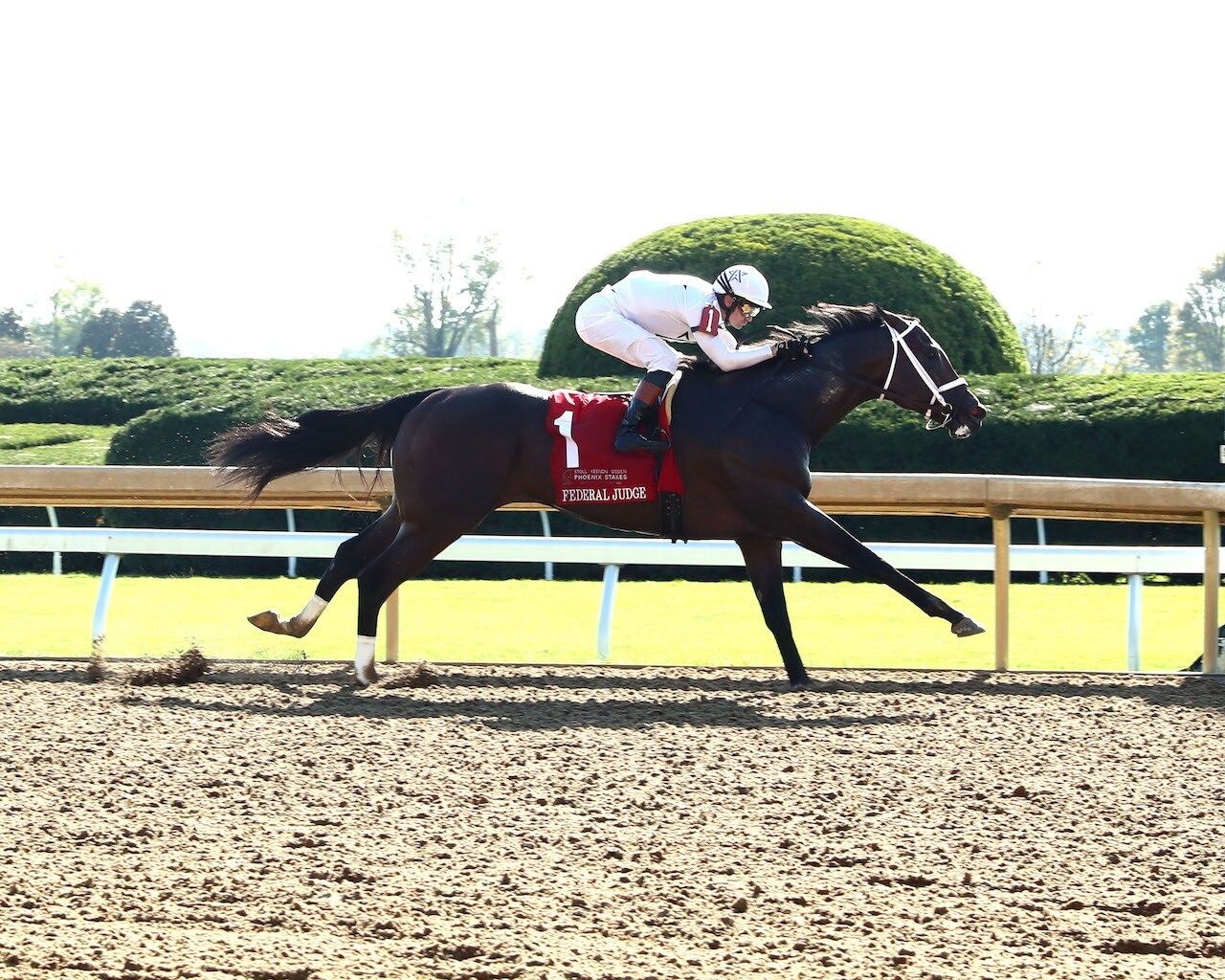 Federal Judge wins the Phoenix (G2) at Keeneland