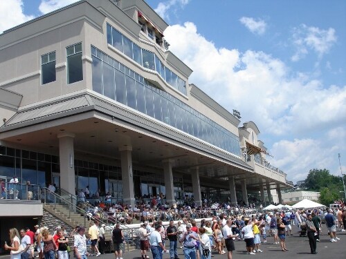 Meadows racetrack raceway harness