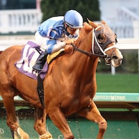 Admiral Dennis breaking his maiden at Churchill Downs (Photo by Coady Media)