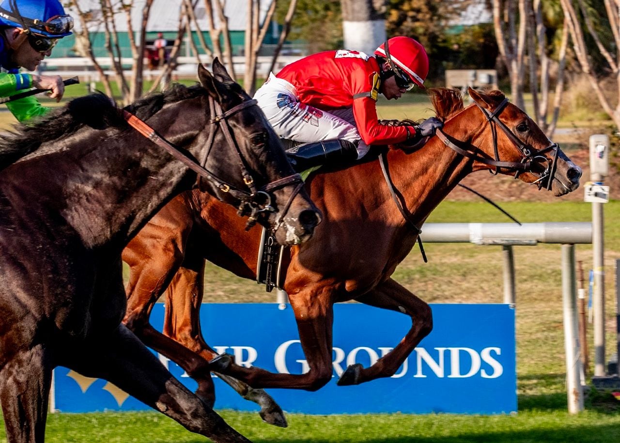 Aces Honor wins at Fair Grounds.
