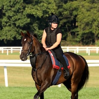 Ancient Rome on his third visit to Kentucky Downs