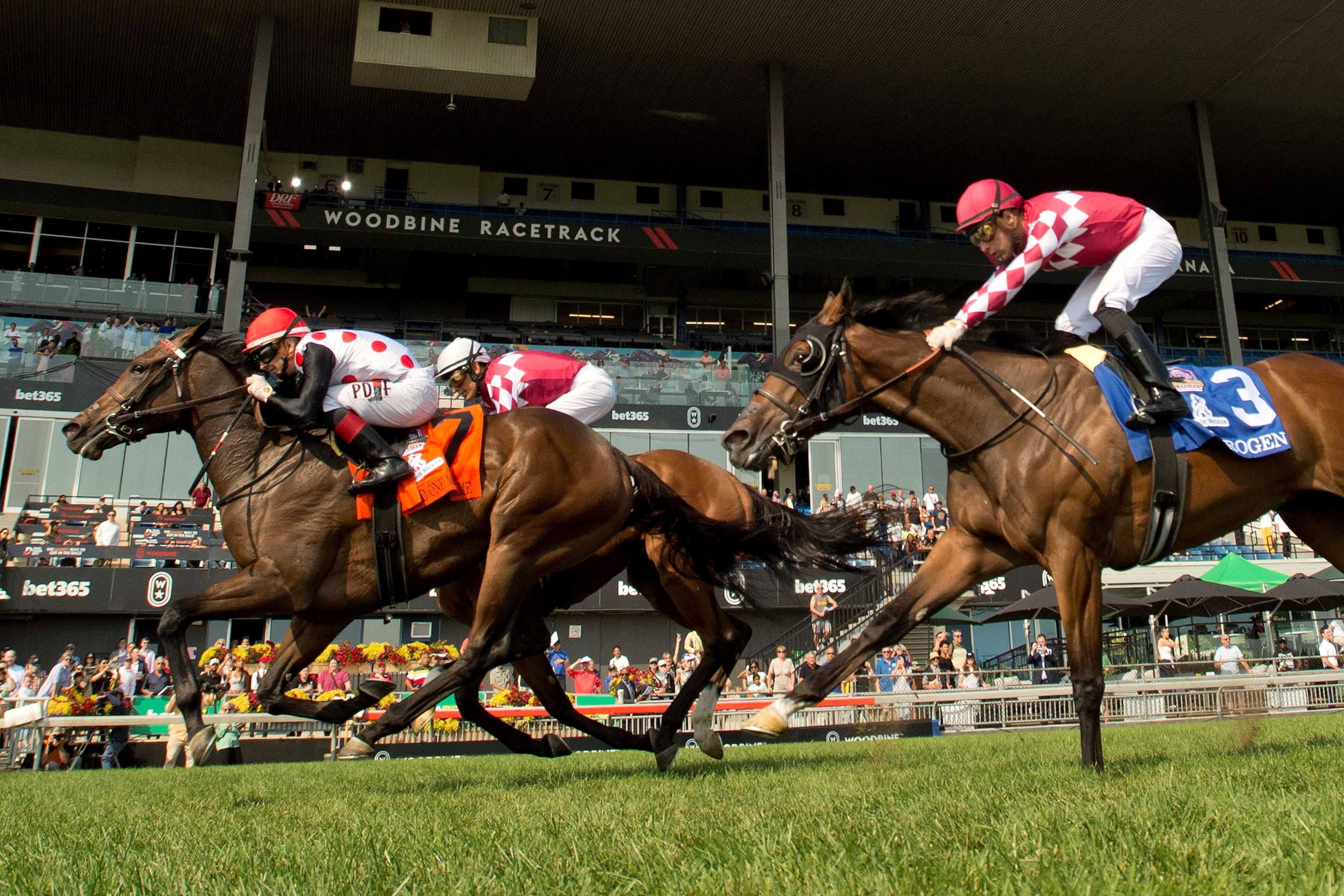 And One More Time wins the Natalma Stakes at Woodbine.
