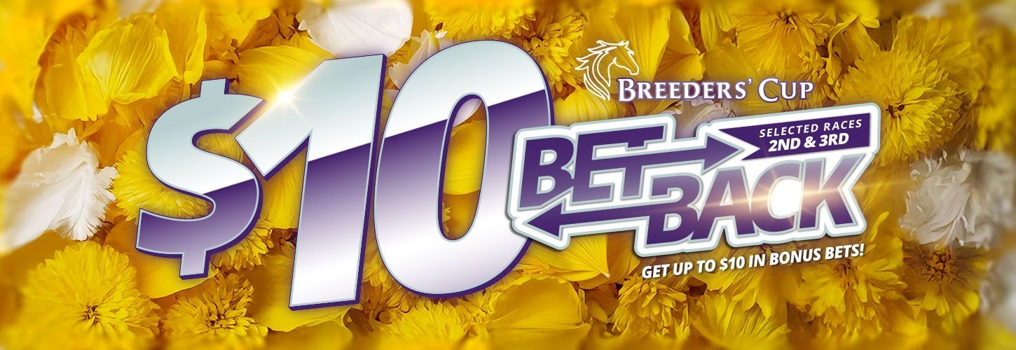 Breeders' Cup $10 Bet Back