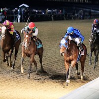 Bella Ballerina wins the Golden Rod (G2) at Churchill Downs. 