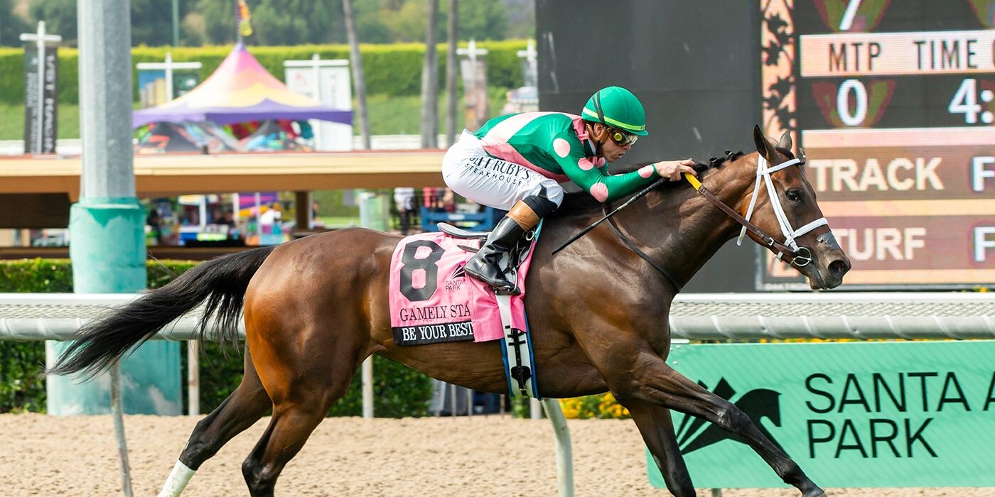 Be Your Best put on an exhibition of speed in the Gamely