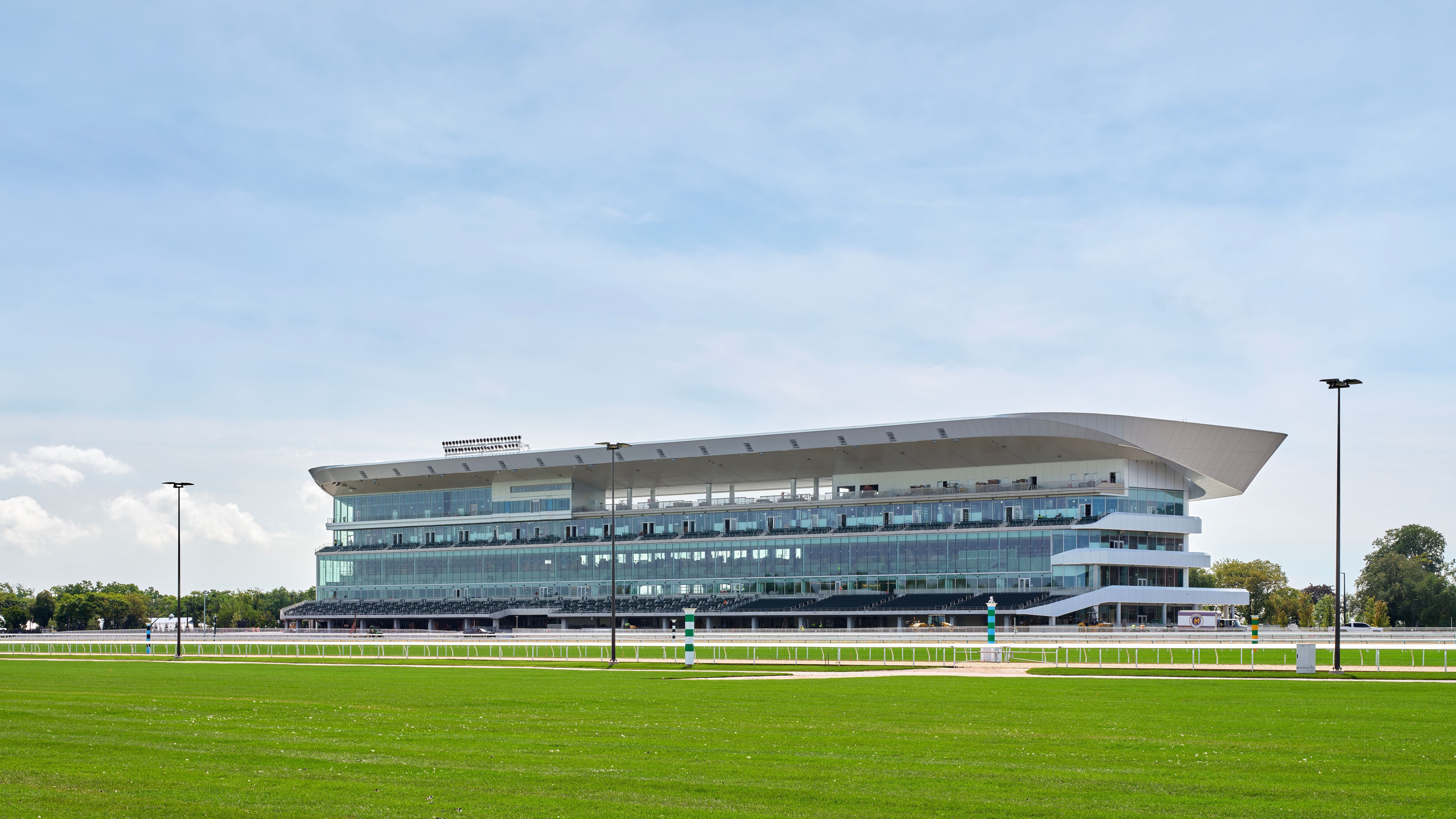 Belmont Park Racetrack (Photo by Cogliaense Photos/NYRA)
