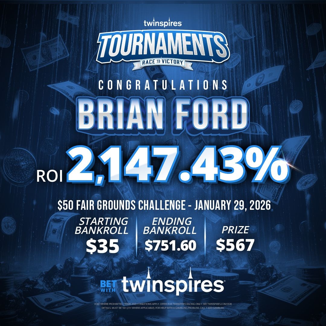 Tournament winner (ROI) _ Brian Ford