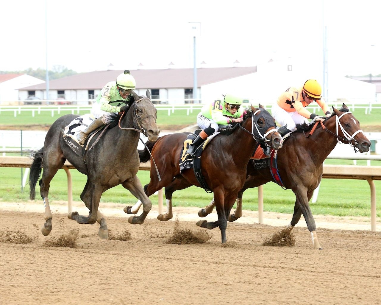 Bricklin winning at Horseshoe Indianapolis