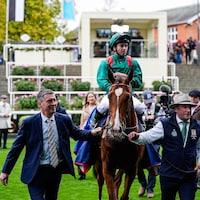 Calandagan after winning the Champion (G1) at Ascot