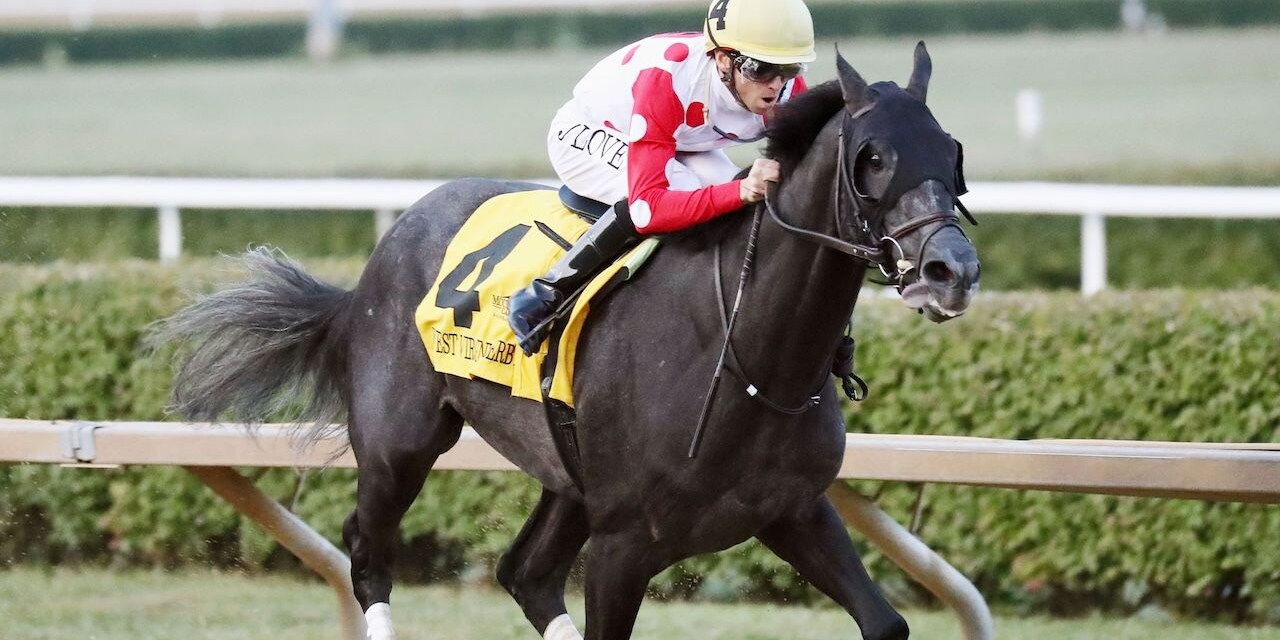Chunk of Gold wins the West Virginia Derby at Moutaineer.