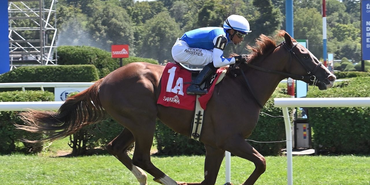Caroline St Beat breaks her maiden at Saratgoa.