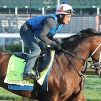 Catching Freedom training for Kentucky Derby 150