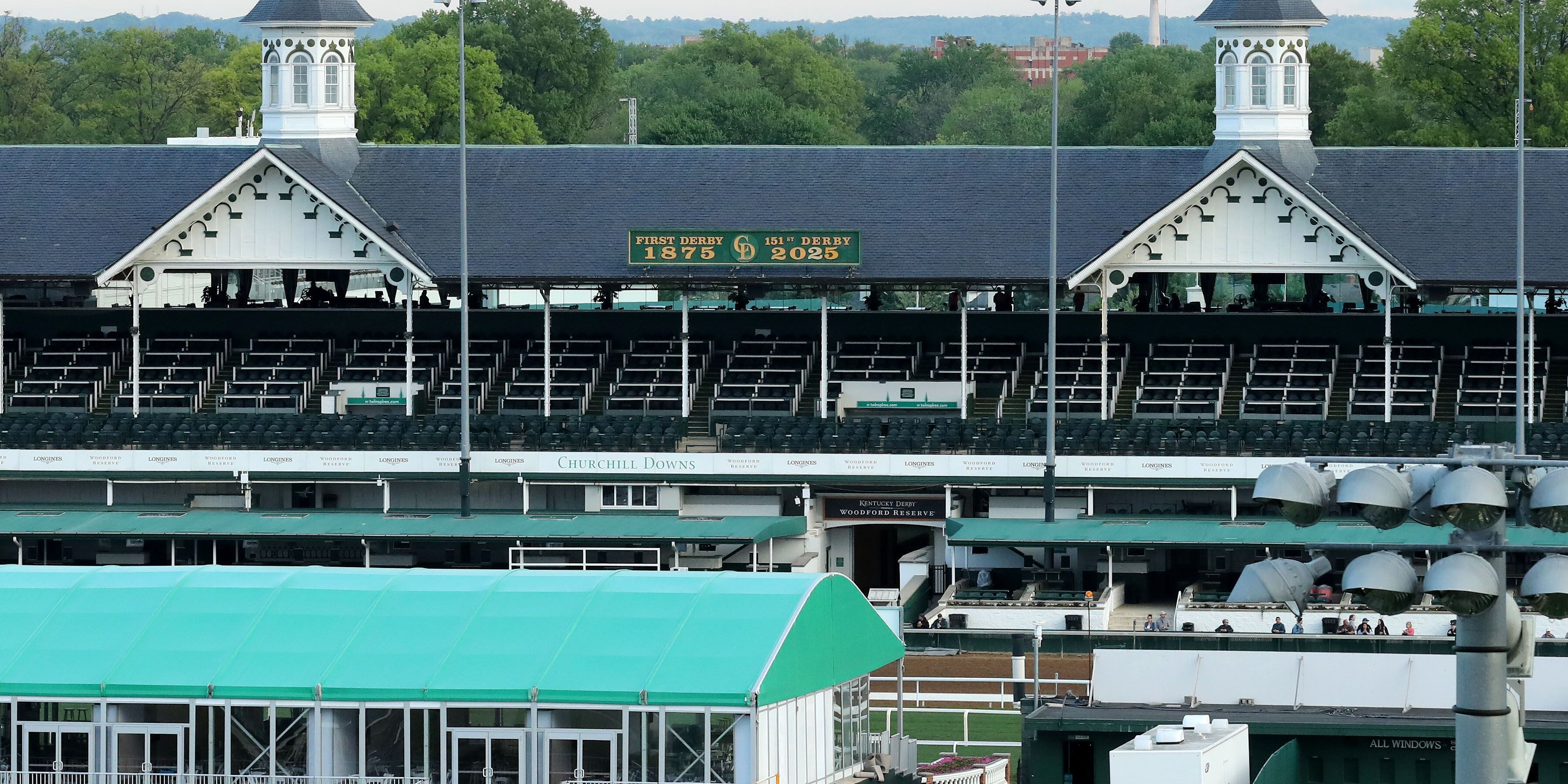 Churchill Downs Spires