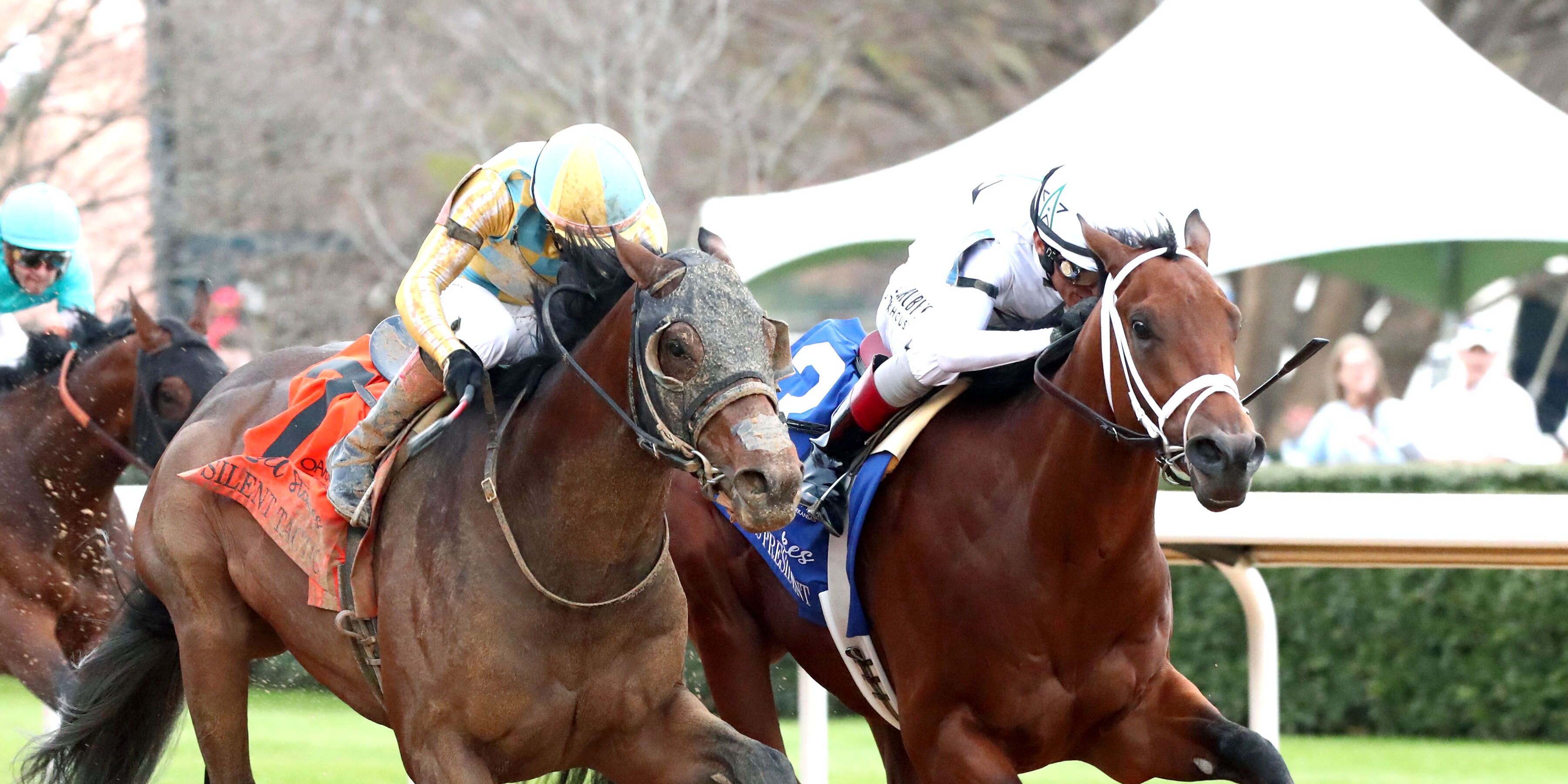 Class President holds off Silent Tactic in the Rebel (G2) at Oaklawn Park