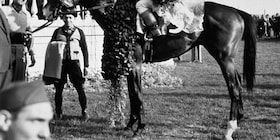 Count Fleet wins the 1943 Kentucky Derby (Courtesy of the Kentucky Derby/Churchill Downs)