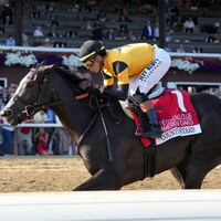 Counting Stars wins the Coaching Club American Oaks at Saratoga.