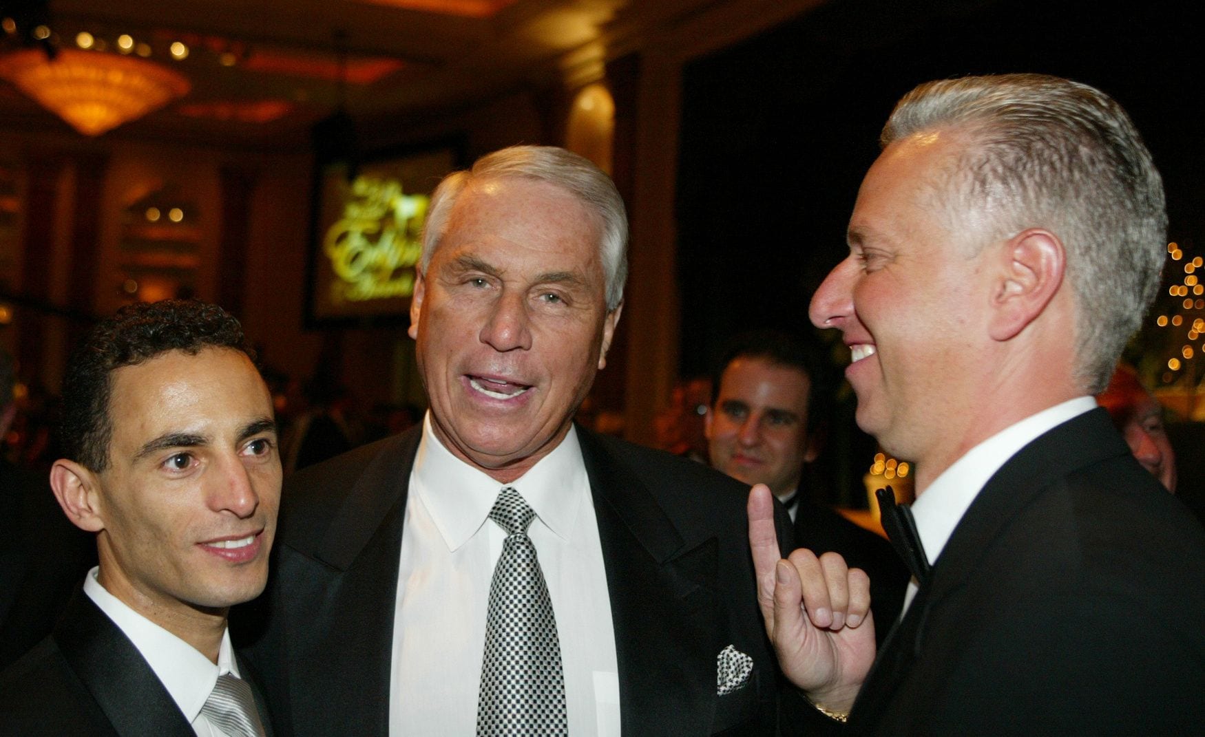 Trainer Todd Pletcher and jockey John Velazquez with Hall of Fame trainer D. Wayne Lukas (Horsephotos.com)