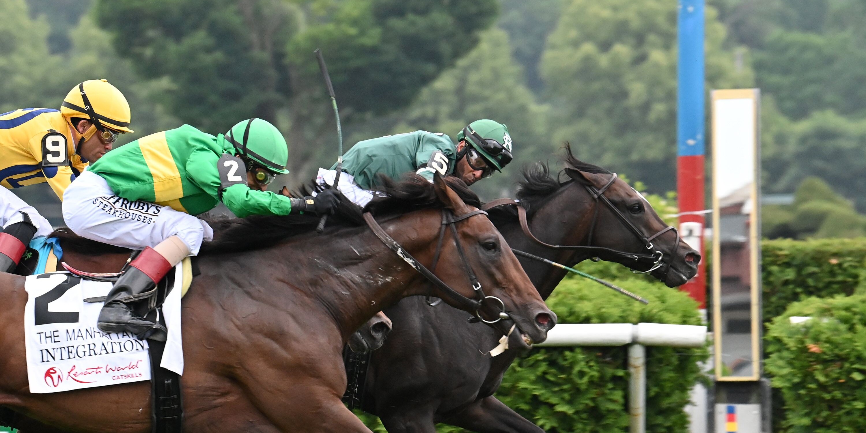 Deterministic just holds on from Integration in the Manhattan