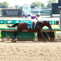 Englishman winning his debut at Churchill Downs