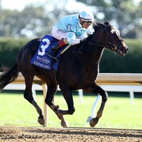Eunomia wins at Keeneland (Photo by Coady Media/Keeneland)
