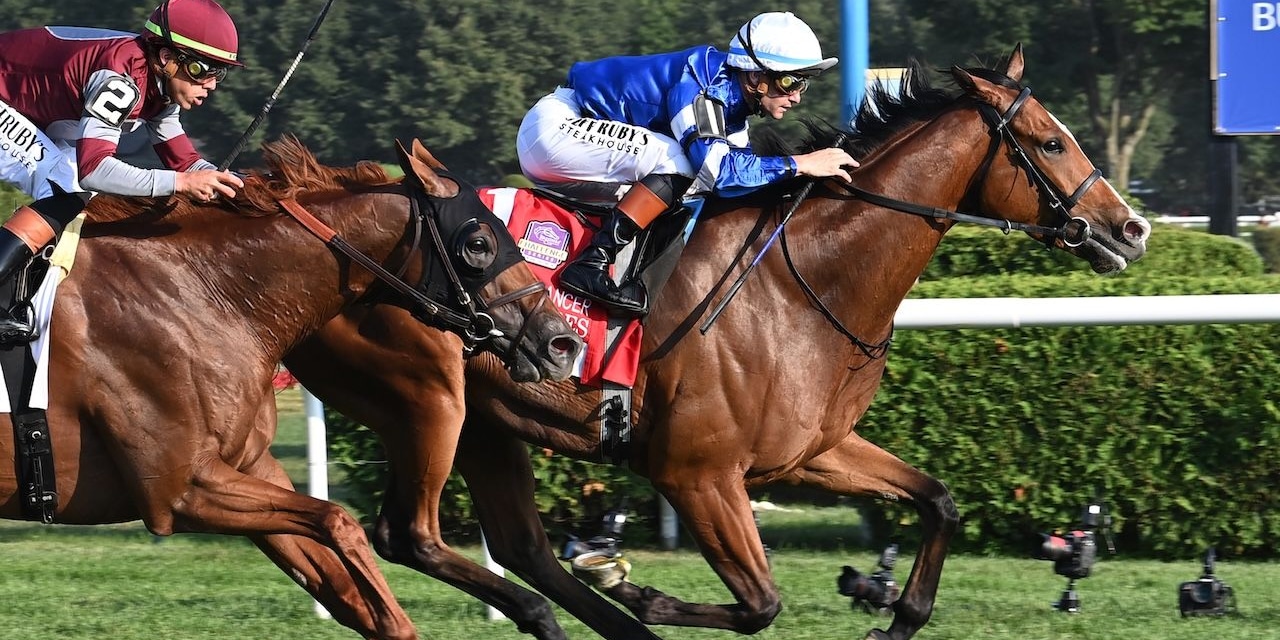El Cordobes wins the Sword Dancer at Saratoga.