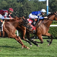 El Cordobes wins the Sword Dancer at Saratoga.
