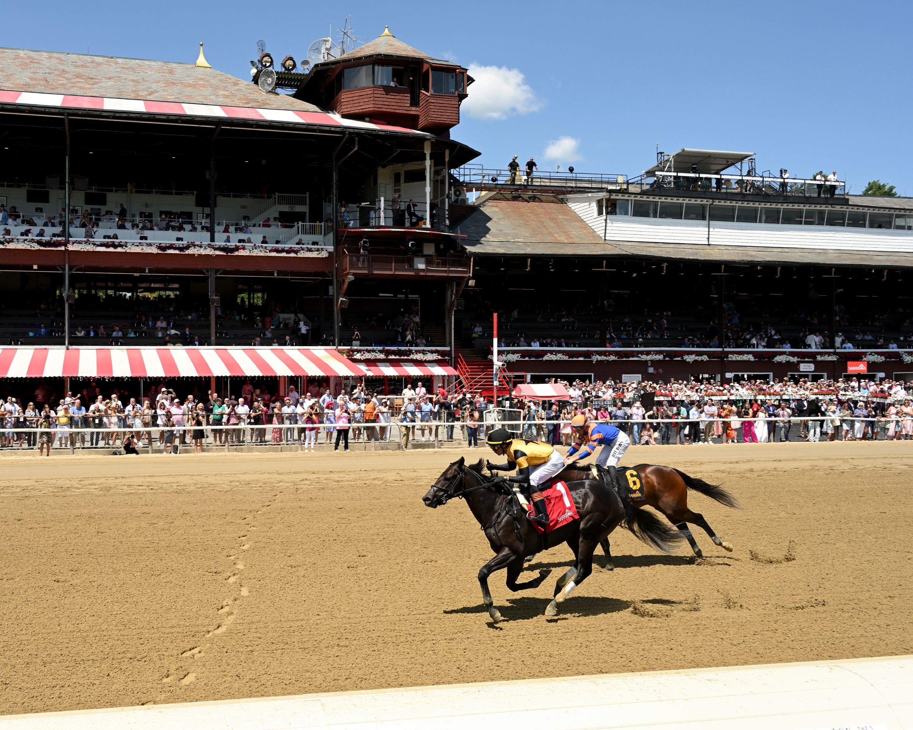 Ewing wins the Saratoga Special at Saratoga.