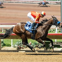 Explora exuded class in her Del Mar debut