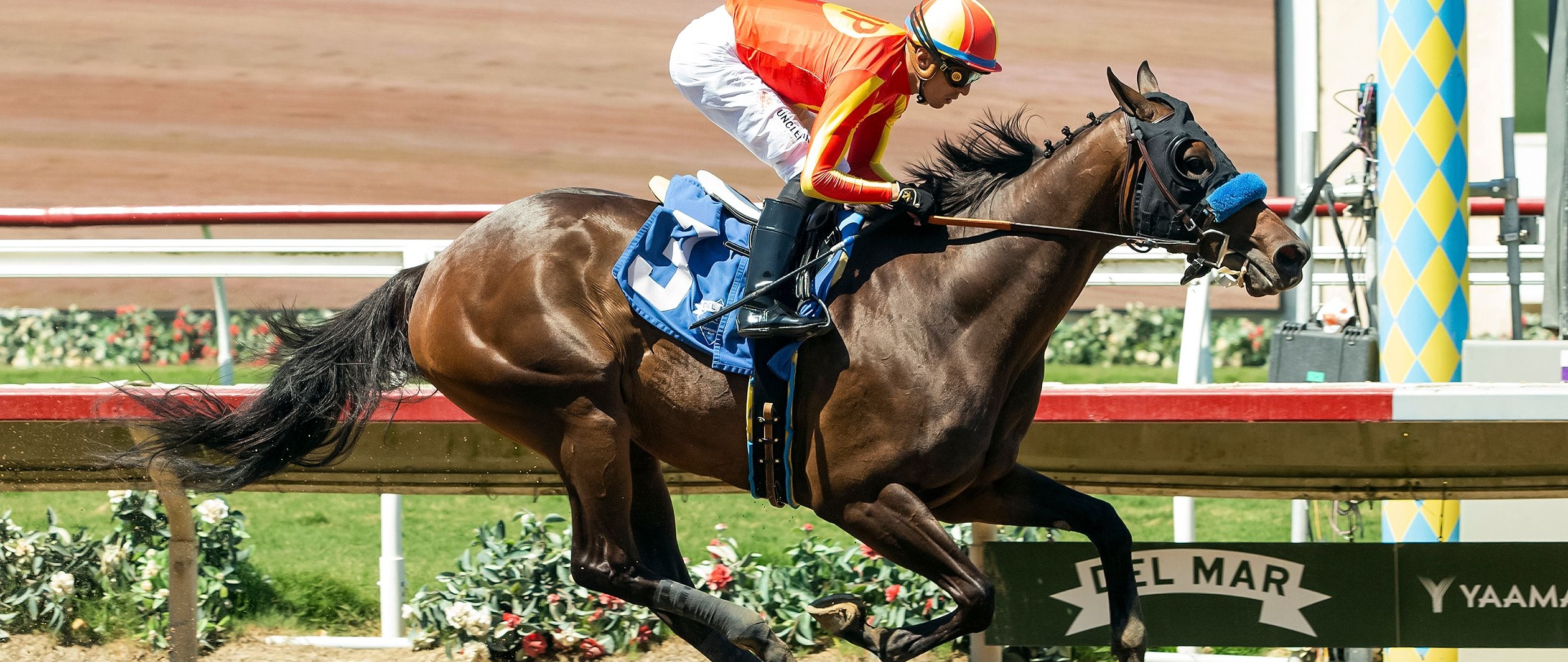Explora exuded class in her Del Mar debut