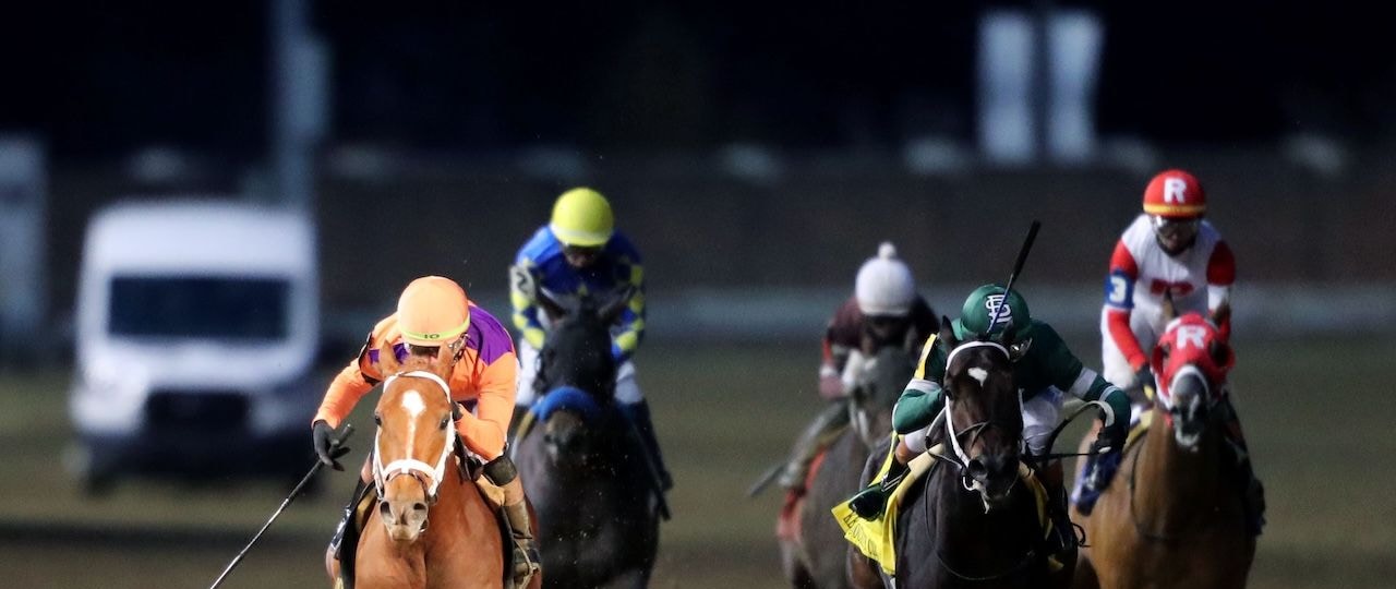 Further Ado wins the Kentucky Jockey Club (G2) at Churchill Downs.