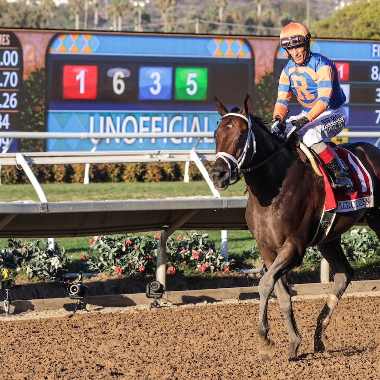 Fierceness wins the Pacific Classic at Del Mar. 
