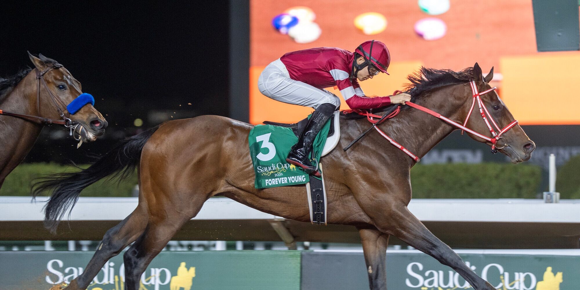 Forever Young becomes the first two-time Saudi Cup (G1) winner