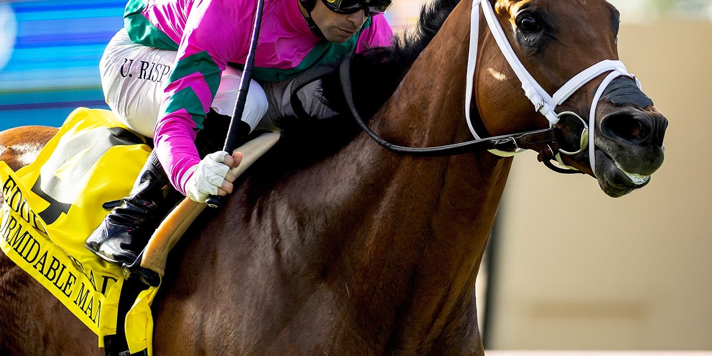 Formidable Man added yet another Del Mar prize in the Eddie Read