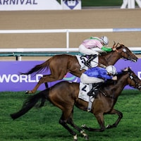 Fort George denies Godolphin's Arabian Light in the Dubai Millennium (G3)