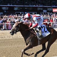 Fully Subscribed wins the Personal Ensign at Saratoga.
