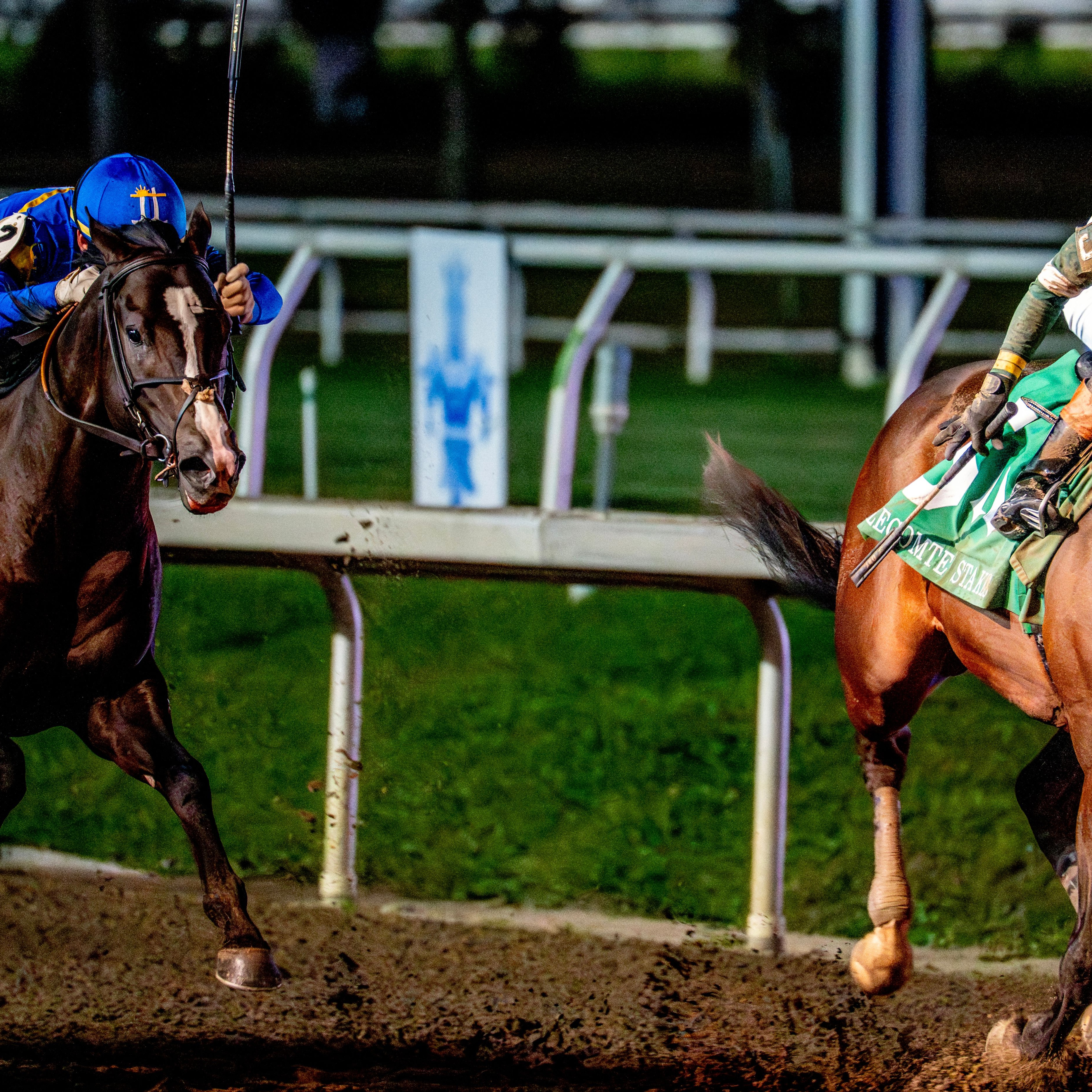 Golden Tempo wins the Lecomte at Fair Grounds.