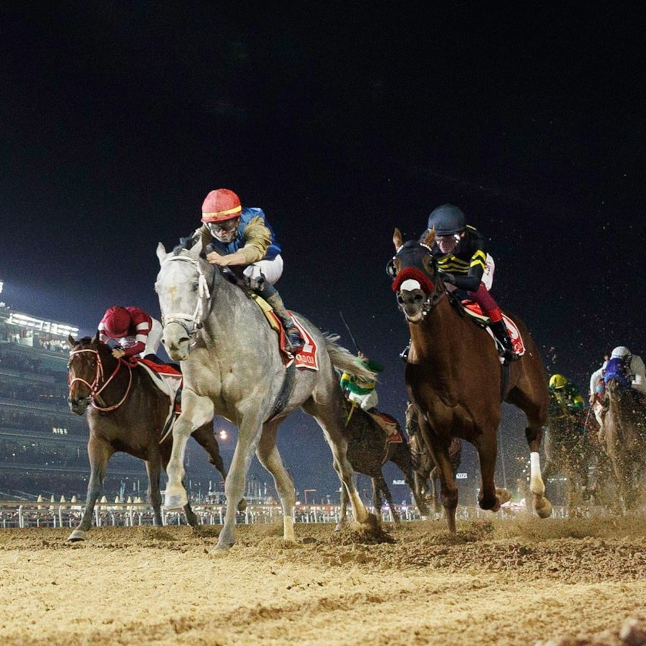 Hit Show wins the 2025 Dubai World Cup (G1) at Meydan